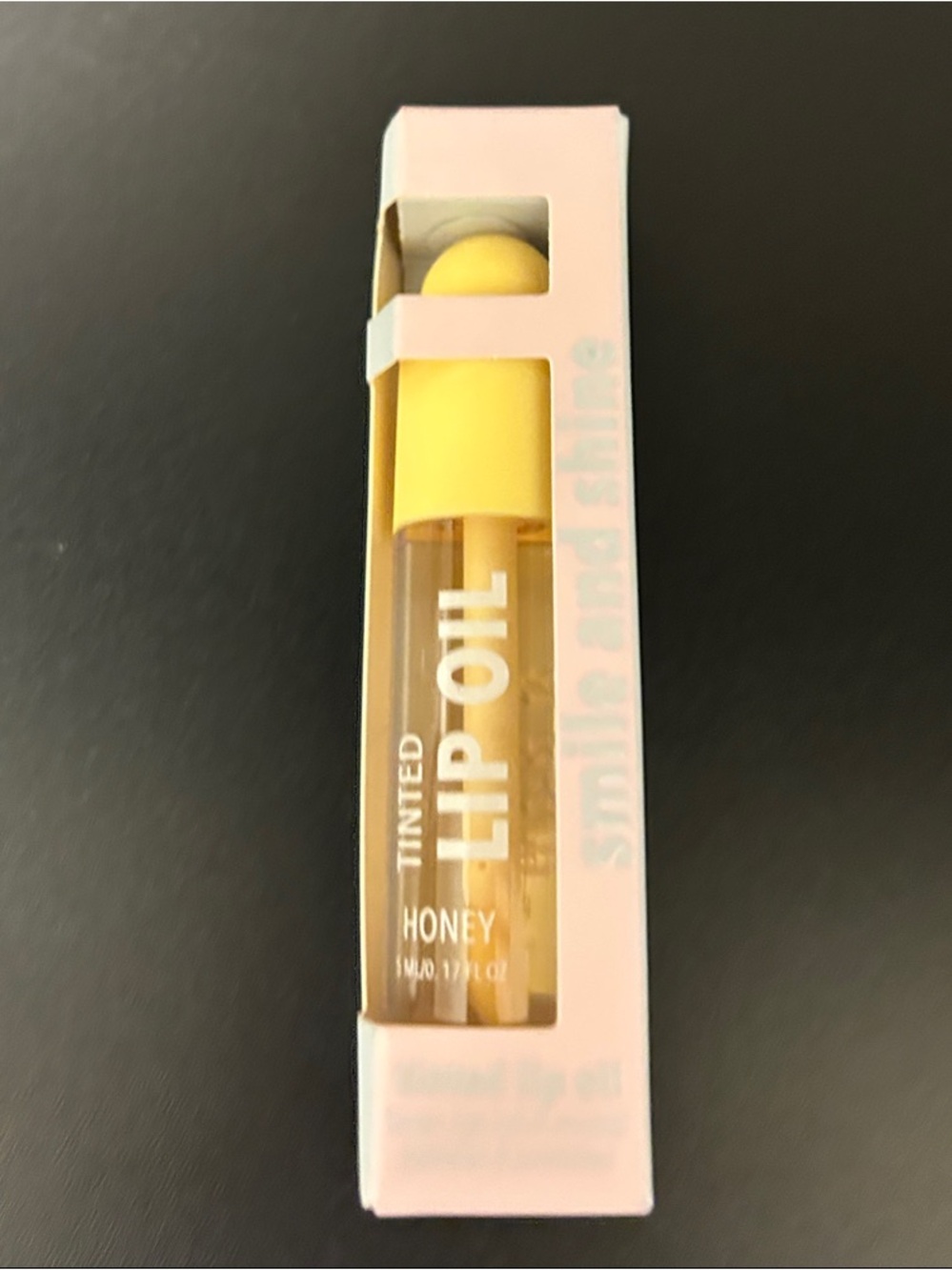 Smile and Shine Tinted Lip Oil Honey
